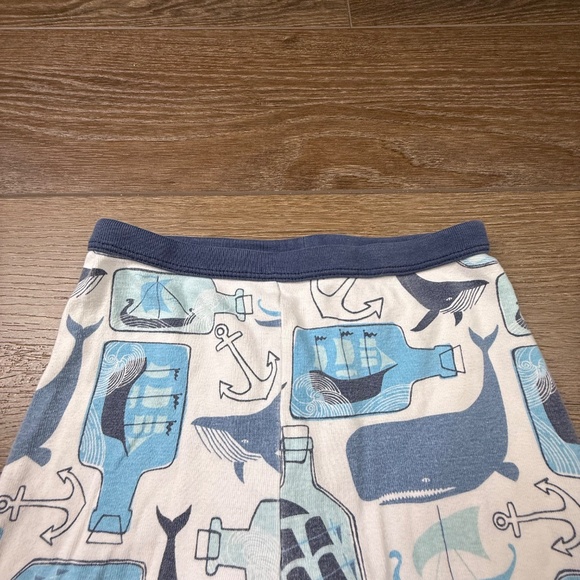 Tea Collection Nautical Theme Pajama Set Size 6 100% Cotton Fall Boys Sleep - Picture 12 of 16